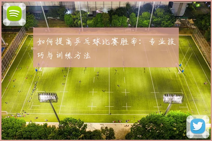 如何提高乒乓球比赛胜率：专业技巧与训练方法